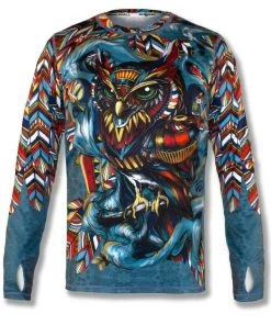 INKnBURN Men's Wisdom Pullover With Thumbholes (M, L, 2XL) | Long Sleeve