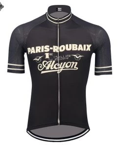 Retro Image Apparel Two PARIS-ROUBAIX Men's Cycling Jersey | Short Sleeve