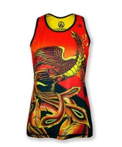 INKnBURN Women's Phoenix Singlet (XS, M, 2XL) | Bike Tanks