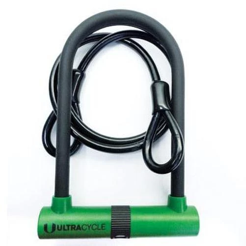 Ultracycle Key Bicycle U-Lock Shackle W/Cable 4.25 X 8" | U Locks 3 Ultracycle Key Bicycle U-Lock Shackle W/Cable 4.25 X 8" | U Locks