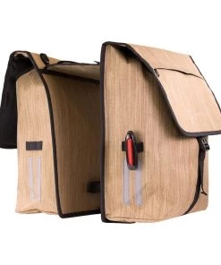 Serfas Double Bicycle Pannier Bag - PB-2B (Brown) | Road Bike Bags -New Triathlete Store Yk1TQikdwHy2EQeX4wifbxtQ