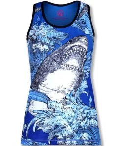 INKnBURN Women's Shark Tank Top (XXS, XS) 2019 | Sleeveless -New Triathlete Store Ymc1XZG0NlOPWPkdexZh uN0w