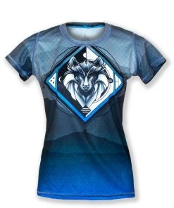 INKnBURN Women's Wolf Tech Shirt (XS, S, M, L, XL, 2XL) | Short Sleeve