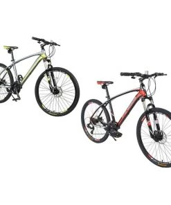 Merax 26” Aluminum 24-Speed Mountain Bike | Full Suspension