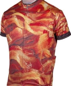 It's In My Heart Bacon "Powered By Pork" Men's Cycling Jersey 2019 | Short Sleeve