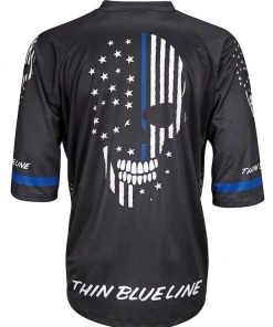 World Jerseys Thin Blue Line Men's 3/4 Sleeve Mountain Bike Jersey 2019 | Short Sleeve -New Triathlete Store eg9hGfWrqzY5rjWDt sjZzzzE