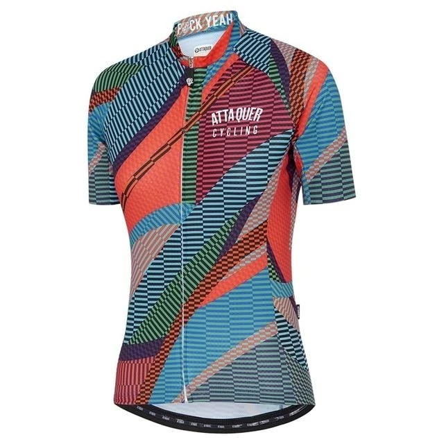Attaquer Women's All Day Kaleidoscope TEAM Cycling Jersey | Short Sleeve 4 Attaquer Women's All Day Kaleidoscope TEAM Cycling Jersey | Short Sleeve - Image 2