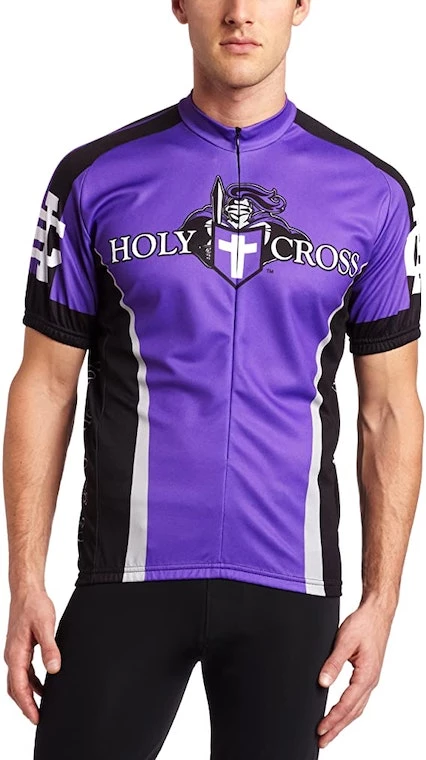 NCAA Men's Adrenaline Promotions Holy Cross Saints Cycling Jersey | Short Sleeve 3 NCAA Men's Adrenaline Promotions Holy Cross Saints Cycling Jersey | Short Sleeve