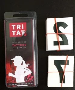 TriTats PRO PACK (200 Pack) 2-inch Size | Other Accessories -New Triathlete Store gwLuBRSEwNPtZLZ0WmE2xFcL4