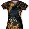 INKnBURN Women's Black Panther Tech Shirt (XS, S, L, XL, 2XL) | Short Sleeve -New Triathlete Store haaoGVLKSfScd0fs6mjRerunc