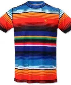 INKnBURN Men's Sarape Tech Shirt (S, M, L) | Short Sleeve