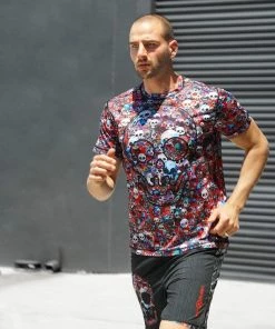 INKnBURN Men's 2019 Run Or Die Tech Shirt (S, M, L) | Short Sleeve