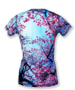 INKnBURN Women's Cherry Blossom Tech Shirt (XS, S) | Short Sleeve -New Triathlete Store k51ndYpn u0eU0olEusXeZOJA