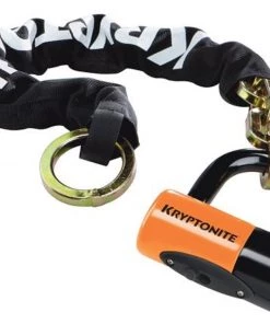 Kryptonite New York Noose (1275) & Evolution Series 4 Disc Lock (999539) | Chain Locks