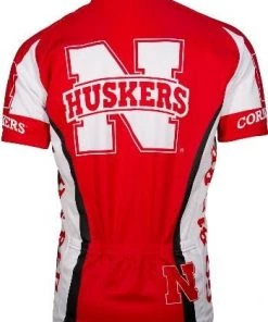 NCAA Men's Adrenaline Promotions NCAA Nebraska Huskers Cycling Jersey | Short Sleeve -New Triathlete Store lhJ7qJL2jhsd 6KmLqNDGyU0