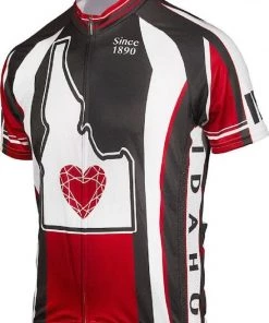 It's In My Heart Idaho Men's Cycling Jersey | Short Sleeve
