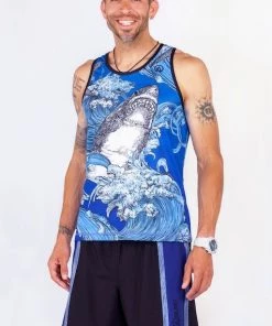 INKnBURN Men's Shark Tank Top (XS, L, XL, 2XL) | Sleeveless