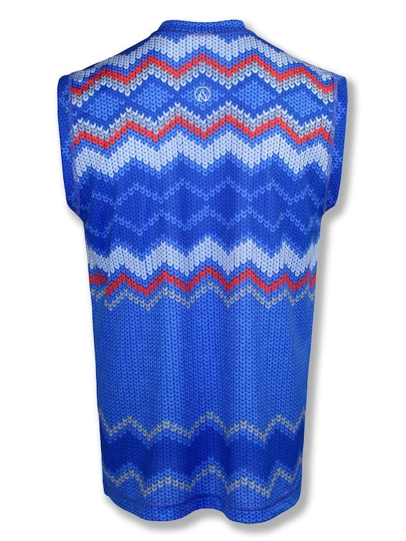 INKnBURN Men's Fast Cookie Sweater Vest Sleeve Tech Shirt (M, L, XL) | Sleeveless 6 INKnBURN Men's Fast Cookie Sweater Vest Sleeve Tech Shirt (M, L, XL) | Sleeveless - Image 4