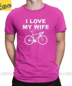 The Triathlete Store I LOVE MY WIFE When MY WIFE Lets Me Buy Another Bike Men's T-Shirt | Bike T-Shirts -New Triathlete Store qyXf cciEDyfOoGgaHGH6W0Cg