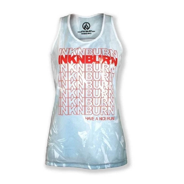 INKnBURN Women's Plastic Bag Singlet (M, L, XL) | Bike Tanks 3 INKnBURN Women's Plastic Bag Singlet (M, L, XL) | Bike Tanks