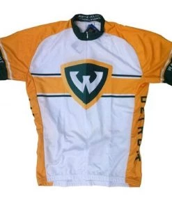 NCAA Men's Adrenaline Promotions Wayne State Cycling Jersey | Short Sleeve