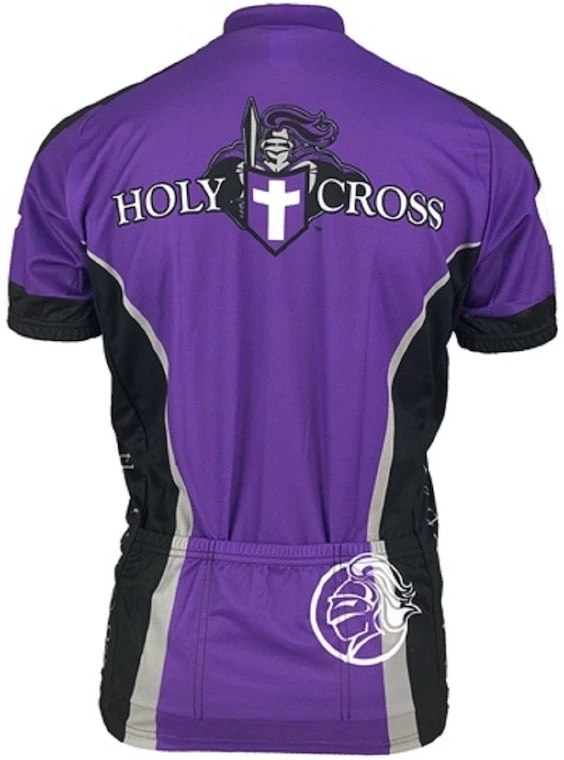 NCAA Men's Adrenaline Promotions Holy Cross Saints Cycling Jersey | Short Sleeve 4 NCAA Men's Adrenaline Promotions Holy Cross Saints Cycling Jersey | Short Sleeve - Image 2