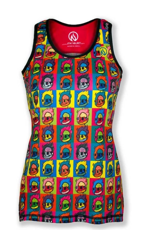 INKnBURN Women's Toon Singlet (S, M) | Sleeveless 3 INKnBURN Women's Toon Singlet (S, M) | Sleeveless