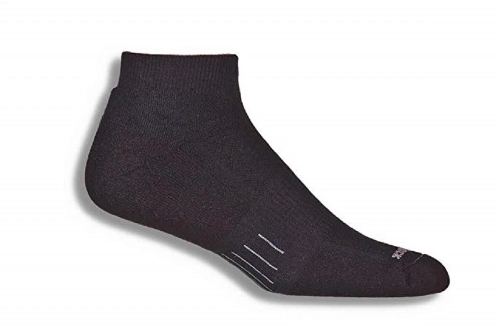 Wrightsock Double Layer Fuel Low Quarter Socks (Black) | Ankle Socks 3 Wrightsock Double Layer Fuel Low Quarter Socks (Black) | Ankle Socks