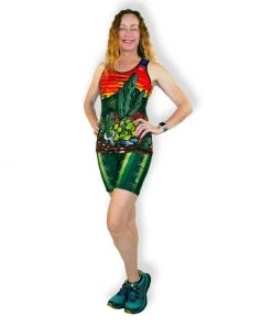 INKnBURN Women's Desert Sunset Singlet (XL) | Bike Tanks -New Triathlete Store w7iavIJs07tNFvGq6SxAohfaw