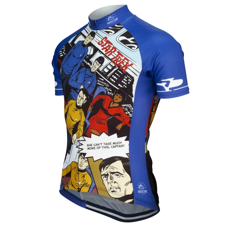 Brainstorm Gear Men's Star Trek "Galaxy Pop" Cycling Jersey (S, 3XL) | Short Sleeve 12 Brainstorm Gear Men's Star Trek "Galaxy Pop" Cycling Jersey (S, 3XL) | Short Sleeve - Image 10