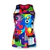 INKnBURN Women's Pablo Picasso Singlet (M) | Sleeveless -New Triathlete Store xhlnGxTOcB7KRYKHHvDrpvjs