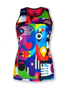 INKnBURN Women's Pablo Picasso Singlet (M) | Sleeveless