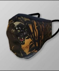 INKnBURN Black Panther 3-Layer Face Mask | Other