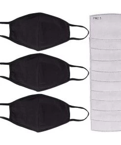 The Triathlete Store Cotton Reusable Face Masks - 3 Masks With 10 Filters | Bandanas -New Triathlete Store xrUJc95 qPDf9XW6NRho03 e0