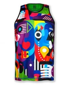 INKnBURN Men's Pablo Picasso Singlet (S, M, L, XL) | Sleeveless